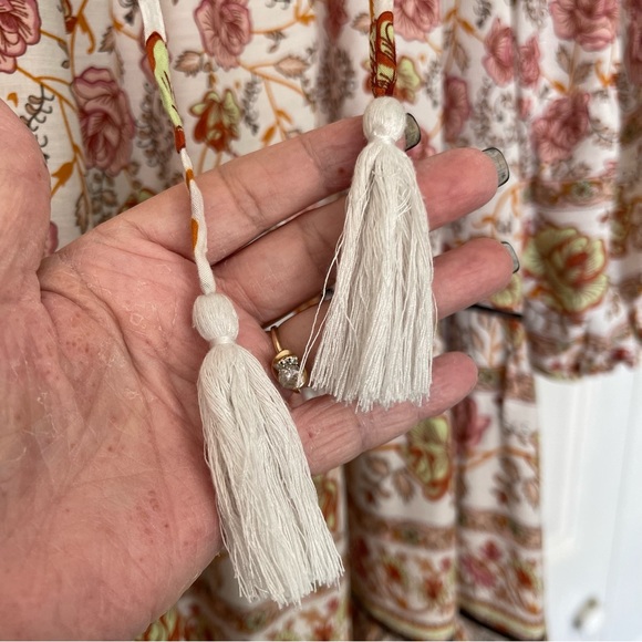 Umgee Boho Floral Tiered Dress - Picture 7 of 8